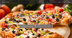 Desktop Screenshot of nikospizzacalgary.com